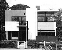 里特维尔德于1923年设计的乌德勒支住宅