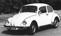 波尔舍于1936—1937年设计的大众牌小汽车
