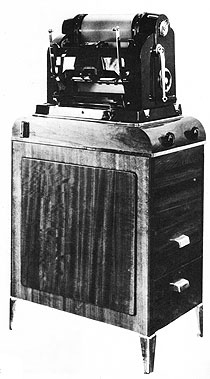 罗维于1929年设计的吉斯特纳速印机