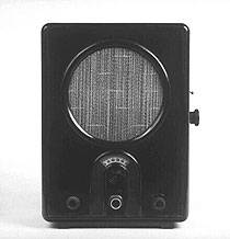 克尔斯汀于1928设计的“人民收音机”